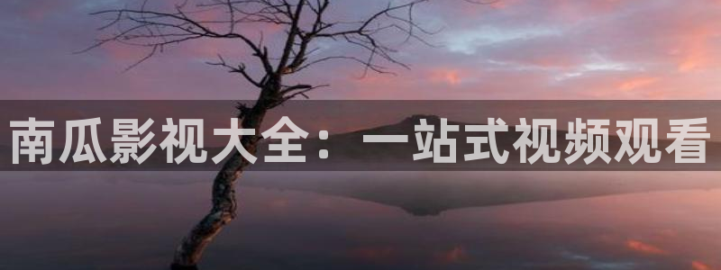 第七影院在线：南瓜影视大全：一站式视频观看